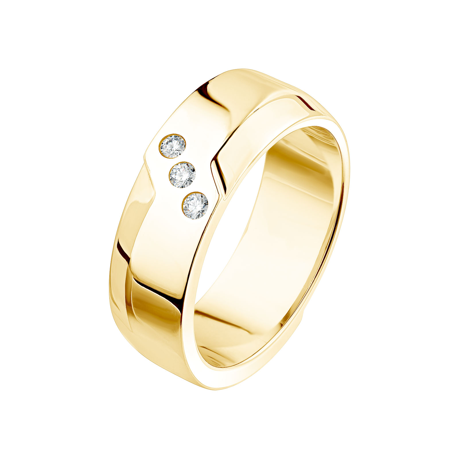 bague en or homme