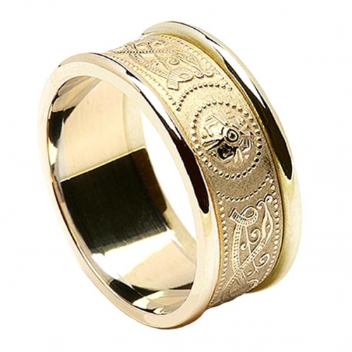 bague homme or