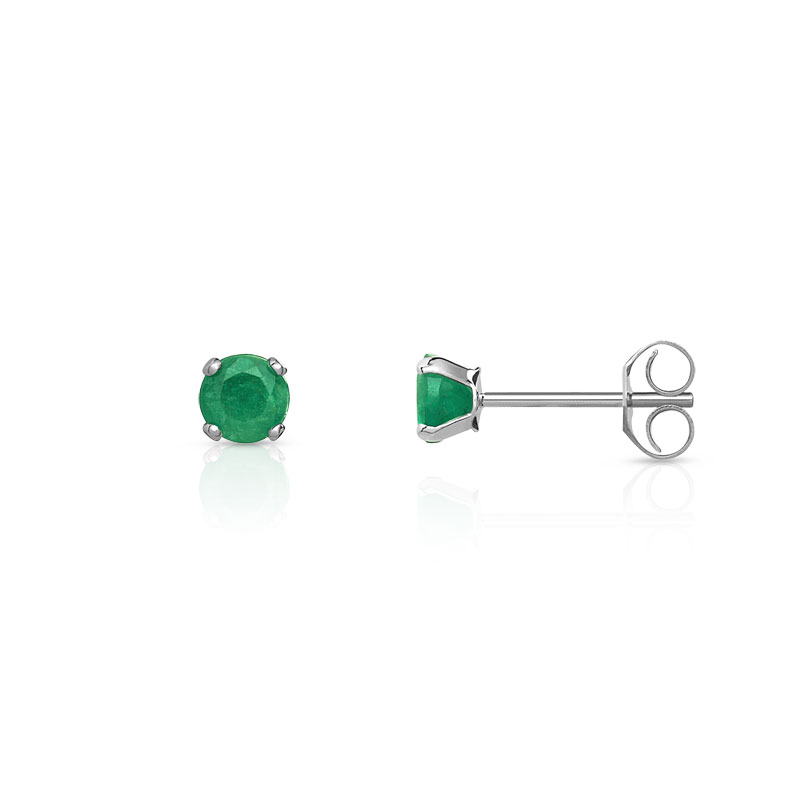 boucle d oreille emeraude