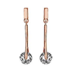 boucle d oreille or rose