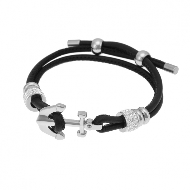 bracelet homme ancre