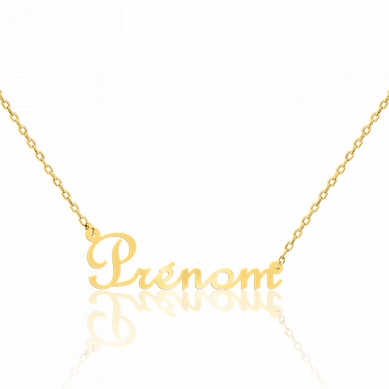 collier avec prénom