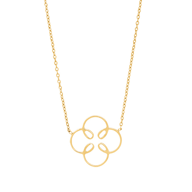collier or femme